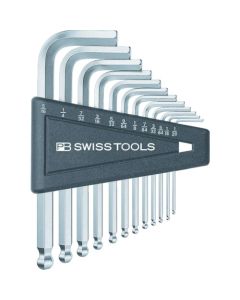 Ball point hex wrench sets inch sizes