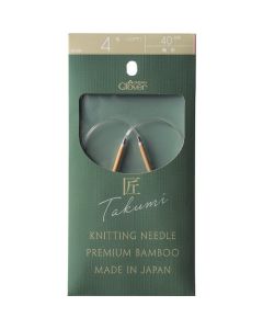 Takumi Circular Needle-S 40cm No. 4
