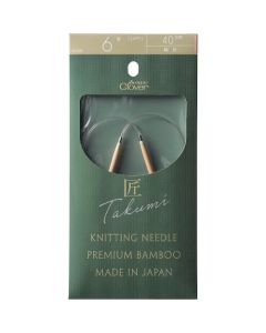 Takumi Circular Needle-S 40cm No. 6