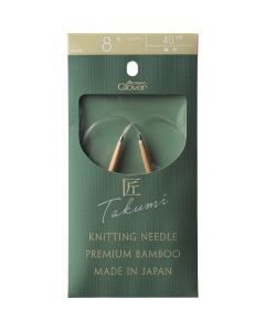 Takumi Circular Needle-S 40cm No. 8