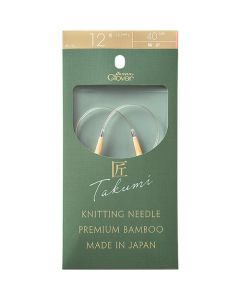 Takumi Circular Needle-S 40cm No. 12