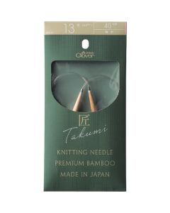 Bamboo circular knitting needles 3อัน