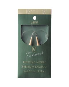 Bamboo circular knitting needles 3อัน