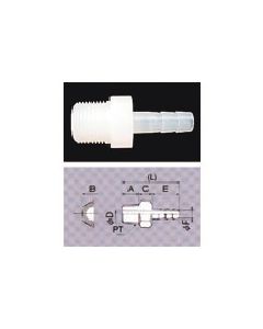 คอนเนคเตอร์ PT1/4 φ3 x φ6.5 5 ชิ้น