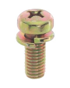 SEMS Pan Head Machine Screw With Spring Washer (P-2) Zinc Plating Cr6+