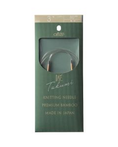 Bamboo circular knitting needles 3อัน