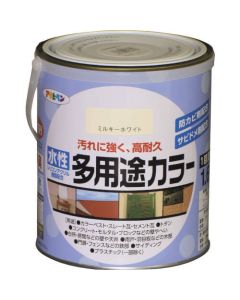 สีอเนกประสงค์สูตรน้ำ 1.6L สีขาวน้ำนม