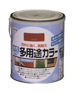 สีอเนกประสงค์สูตรน้ำ 1.6L สีแดงสนิม
