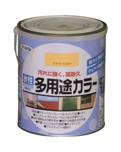 สีอเนกประสงค์สูตรน้ำ 1.6L สีเหลืองสดใส