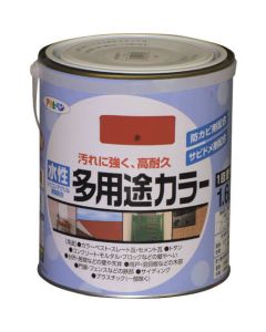 สีอเนกประสงค์สูตรน้ำ 1.6L สีแดง