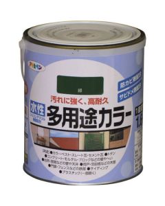 สีอเนกประสงค์สูตรน้ำ 1.6L สีเขียว