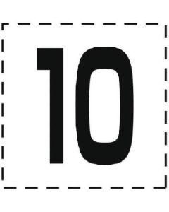 ป้ายยานพาหนะทางอากาศตัวอักษรแบบตัด10・ฟิล์มทำเครื่องหมาย