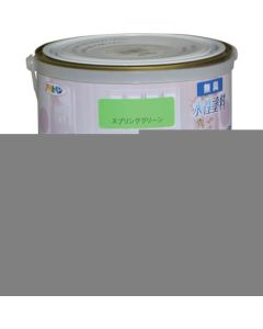 ใหม่ สีทาภายในสูตรน้ำสำหรับผนังภายในอาคาร 1.6L สีเขียวสปริง