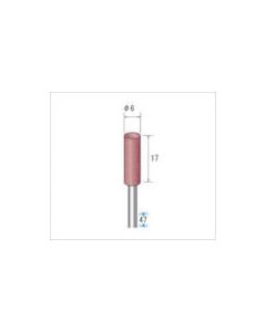 เครื่องขัดไฟฟ้า (1Pk (ถุง) = 10 ชิ้น) ขนาดอนุภาค 120 สีเขียวเข้ม เส้นผ่านศูนย์กลางภายนอก 6mm