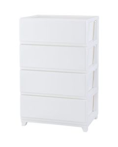 Decony Seavo Wide 4 Tier สีขาว