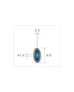 Spiral Abrasive Rubber Disk