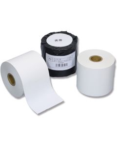 กระดาษม้วนสำหรับระบบสั่งอาหารในครัว ชนิดความร้อน ขนาด 80 x 100 x 25.4 มม. แบบม้วนด้านหน้า