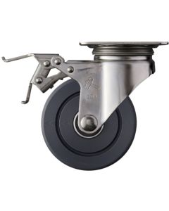 ลูกหมุน Hammer Total Lock SUS พร้อม SP, ล้อไนลอน MC, 100 มม.