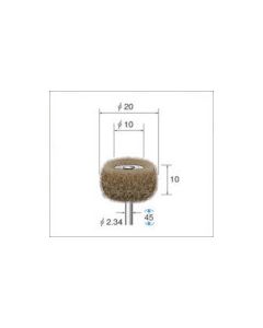 เครื่องขัดไฟเบอร์ (1Pk (ถุง) = 10 ชิ้น)