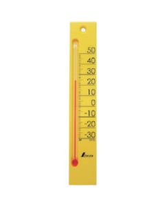 เทอร์โมมิเตอร์ petit thermosquare แนวตั้ง 200 มม. สีเหลือง