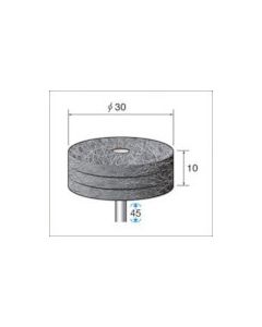 เครื่องขัดฟองน้ำพร้อมเม็ดทราย (3 ชิ้น) ขนาดเม็ด #600 เส้นผ่านศูนย์กลางภายนอก 30 มม
