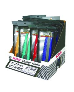 ชุดคัตเตอร์ COLORFUL SET SAFETY L Double Blade
