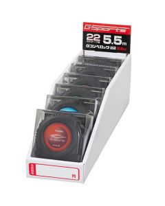 ชุดตลับเมตร G CONVE Lock 22 5.5m Metric Black (6Pcs)