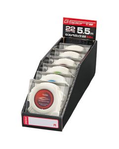 ชุดตลับเมตร G CONVE Lock 22 5.5m Metric / Foot White (6Pcs)