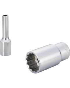 ลูกบล็อกยาว 12 เหลี่ยม 1/2 นิ้ว ขนาด 19/32 นิ้ว ระบบนิ้ว 4DB-19L