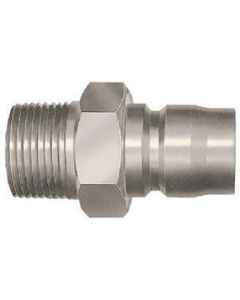 ข้อต่อ TSP ทำจากเหล็กกล้า (ปลั๊กสำหรับขันสกรูตัวเมีย) ด้านคู่ Rc1/2