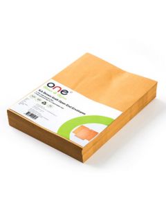 ซองเอกสารน้ำตาล KA 7 x 10 นิ้ว 125 แกรม (แพ็ค50ซอง) ONE