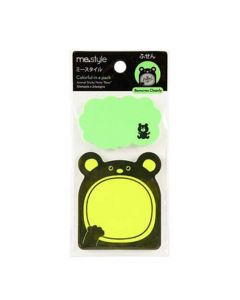 กระดาษโน้ตรูปหมี 30แผ่น คละสี (แพ็ค2) ME.STYLE 22031-B