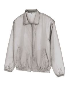 เสื้อเบลาส์ตาข่ายหลัง (unisex) สีเทาเงิน LL