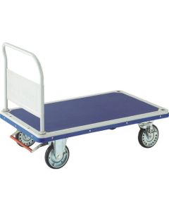Platform Truck W/ Fix Handle Pedal Brake