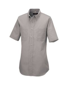 เชิ้ตติดกระดุมแขนสั้น (ชายเลน) (unisex) สีดำ 3S