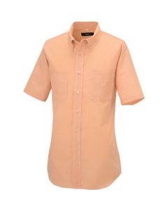 เชิ้ตติดกระดุมแขนสั้น (ชายเลน) (unisex) สีส้ม SS
