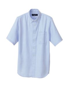 เชิ้ตติดกระดุมแขนสั้น (ก้างปลา) (unisex) แซกโซโฟน 3S