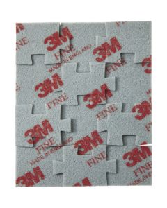 3MTM Jigsaw Puzzle Type Sponge Abrasive Material (10 Set)