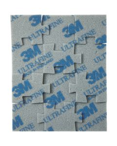 3MTM Jigsaw Puzzle Type Sponge Abrasive Material (10 Set)