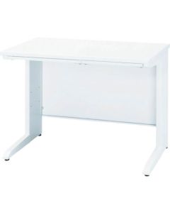 โต๊ะทำงานแบบเรียบ หน้ากว้าง 1400 x ลึก 700 x สูง 700 สีขาว