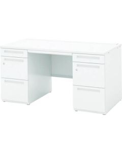 Double Pedestal Desk