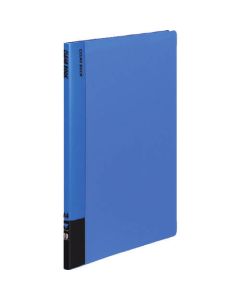 สมุดใส A4 แนวตั้ง แบบฟิกซ์ 10 ช่อง น้ำเงิน La-550B