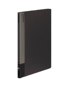 สมุดใส A4 แนวตั้ง พิมพ์ตายตัว 20 ช่อง เทาเข้ม Ra-560DM