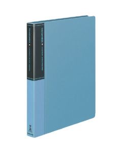 สมุดใส <ความเหนียว> กระดาษเปลี่ยนแนวตั้ง A4 23 แผ่น 30 ช่อง ฟ้า la-F730B