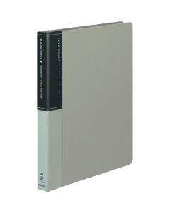 สมุดใส <ความเหนียว> กระดาษเปลี่ยนแนวตั้ง A4 23 แผ่น ซอง 30 รู เทา La-F730M
