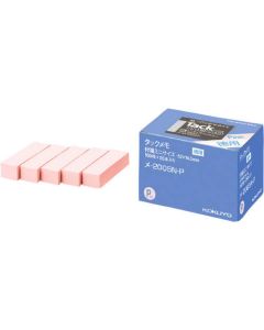 Tack memo (แพ็คสุดคุ้ม/ชนิดกระดาษโน้ต) 52 x 14.5 มม. สีชมพู 100 แผ่น x 25 เมตร - 2005N-P