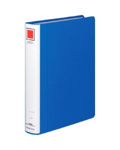แฟ้มท่อ <Eco Twin R> (ชนิด S) B5 แนวตั้ง เข้าเล่ม 30 มม. 2 รู สีน้ำเงิน Fu-RT631B