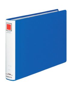 แฟ้มท่อ <Eco Twin R> (แบบ E) ด้าน A4 เข้าเล่ม 30 มม. 2 รู สีน้ำเงิน Fu-RT635B