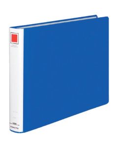ตะไบ <Eco Twin R> (ชนิด E) ด้าน B4 เข้าเล่ม 30 มม. 2 รู สีน้ำเงิน Fu-RT639B