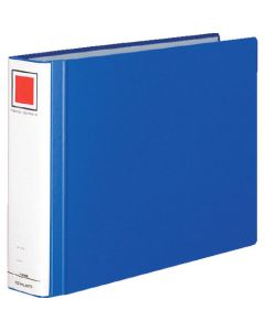 ตะไบ <Eco Twin R> (ชนิด E) ด้าน B4 เข้าเล่ม 50 มม. 2 รู สีน้ำเงิน Fu-RT659B
